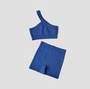 conjunto fitness ombro único