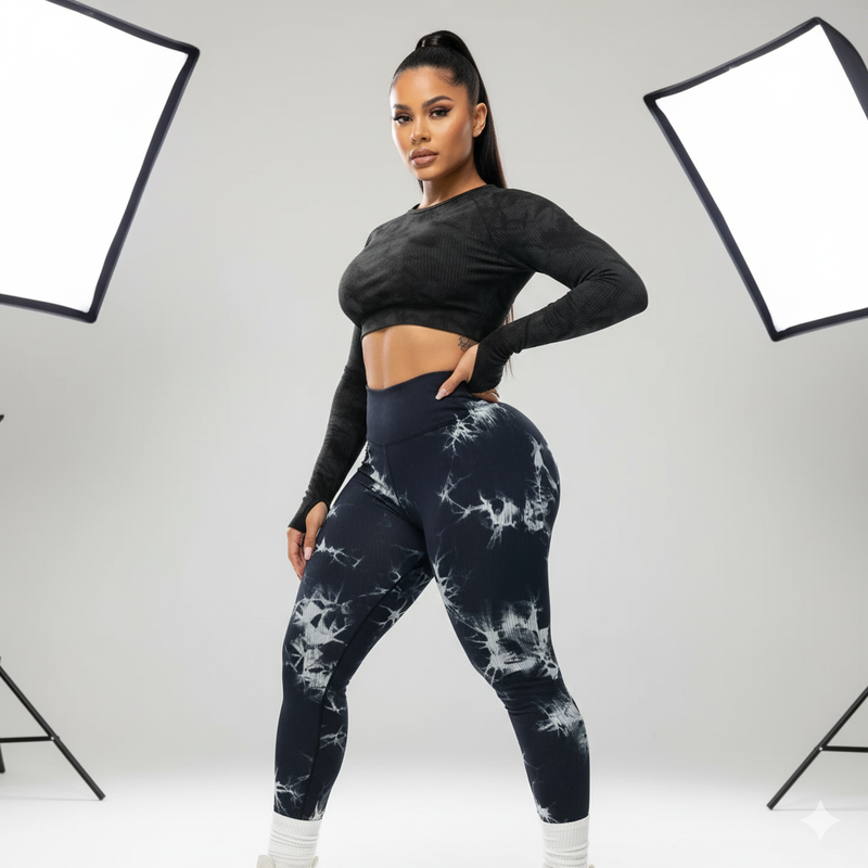 Legging Levanta Bumbum Tie Dye