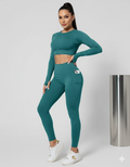 Legging Feminina Cintura Alta com Bolsos
