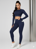 Legging Feminina Cintura Alta com Bolsos