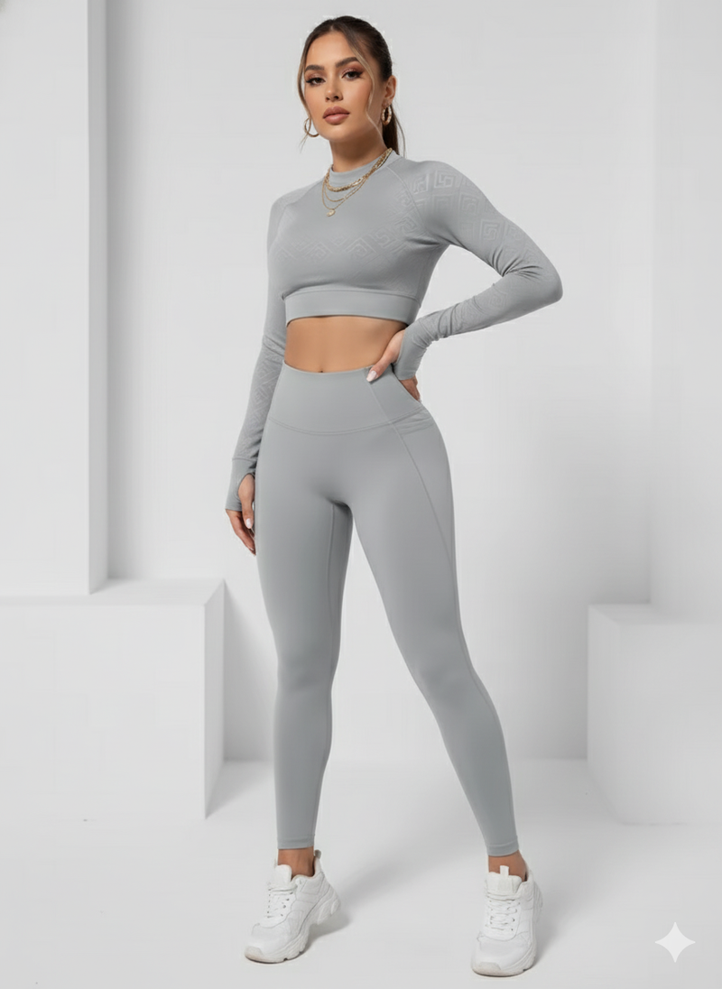 Legging Feminina Cintura Alta com Bolsos
