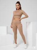 Legging Feminina Cintura Alta com Bolsos